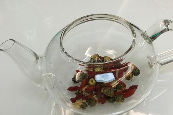 枸杞菊花茶的做法图解2