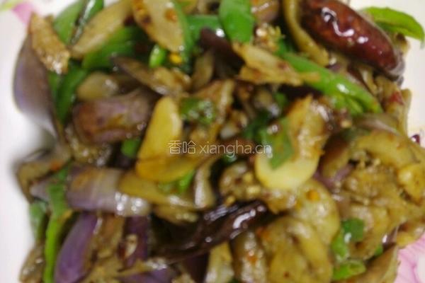 素炒茄子的做法图解3