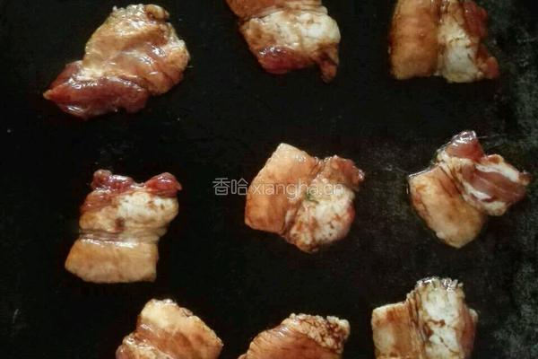 秘制煎五花肉的做法图解5