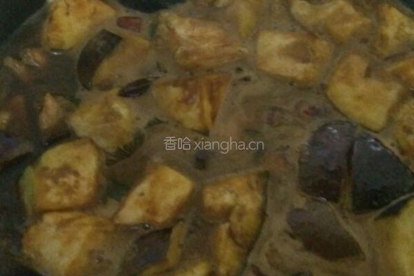 黑鱼炖茄子的做法图解6