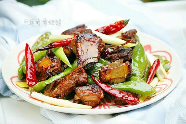 双椒煎排骨的做法图解9