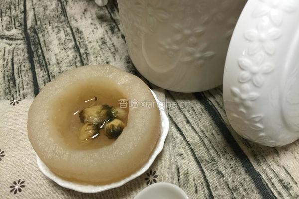 秋季养生之炖雪梨的做法图解4