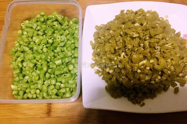 烂肉豇豆的做法图解2
