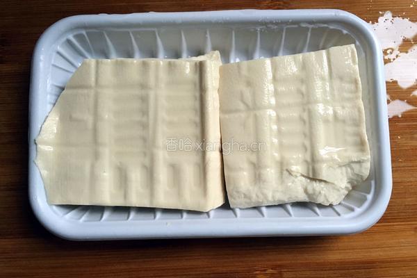 油泼豆腐的做法图解1
