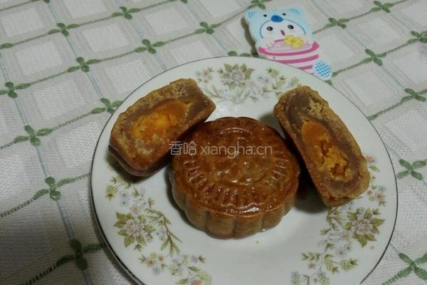 莲蓉蛋黄月饼的做法图解21