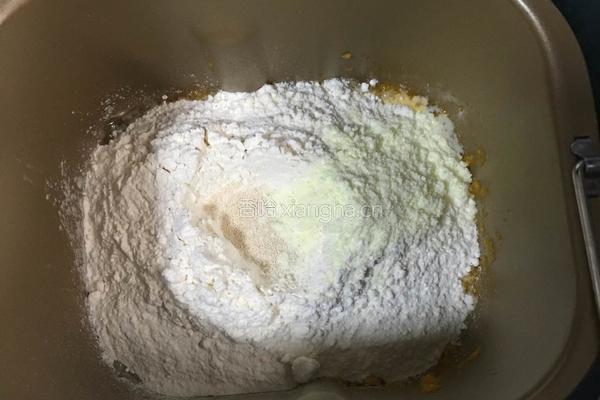 南瓜吐司（一次发酵法）的做法图解1