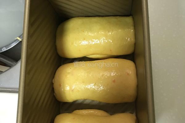 南瓜吐司（一次发酵法）的做法图解7