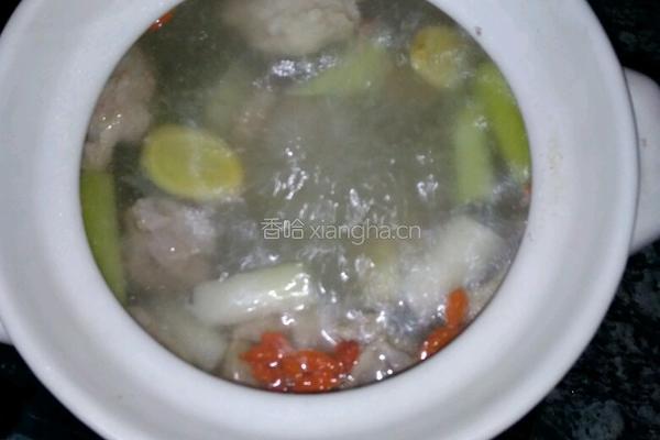 青萝卜炖羊肉的做法图解6