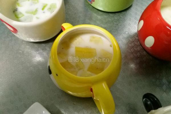 香蕉布丁的做法图解7