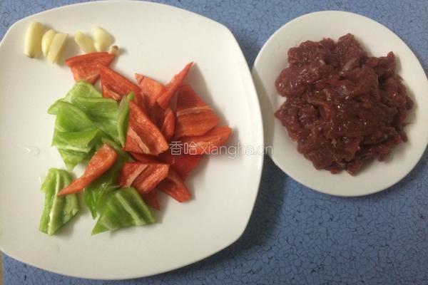 孜然炒牛肉的做法图解3