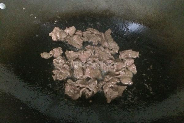 孜然炒牛肉的做法图解6