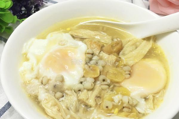 白果薏米腐竹糖水的做法图解10