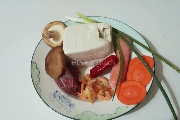 一品蒸豆腐的做法图解1