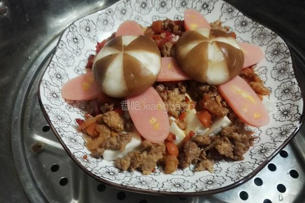 一品蒸豆腐的做法图解11