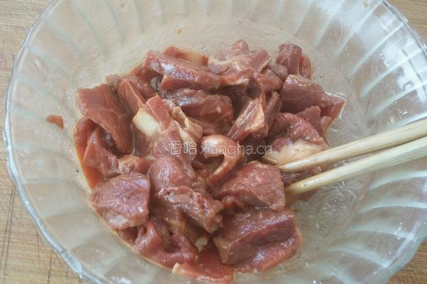 炒嫩牛肉的做法图解4
