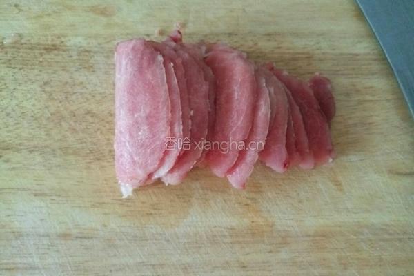 青椒土豆片炒肉的做法图解3
