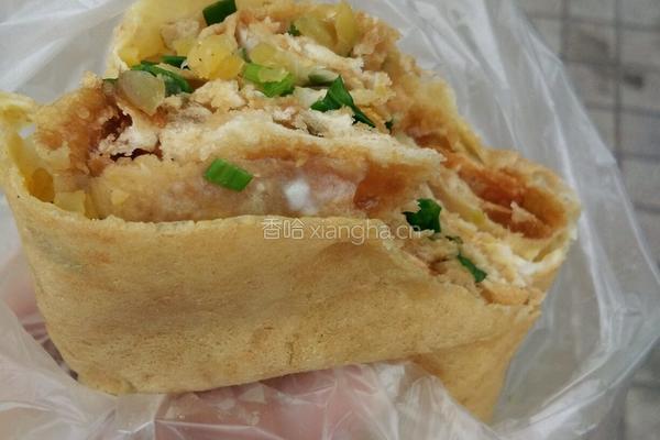 煎饼果子的做法图解8