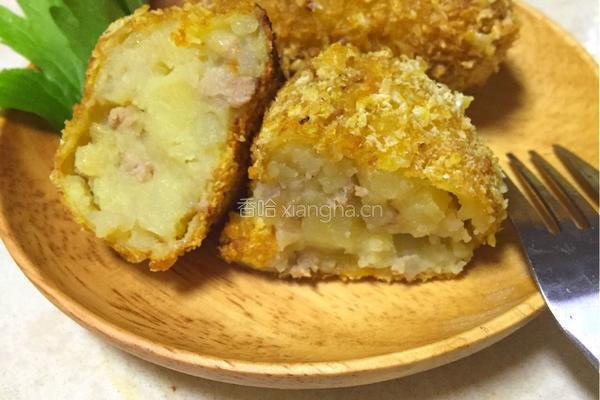 油炸土豆饼的做法图解11