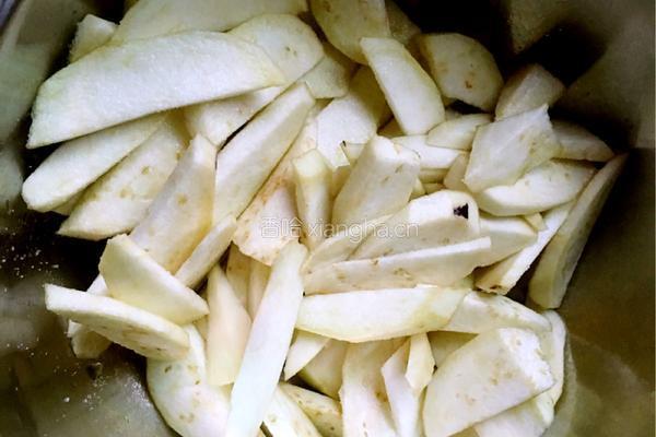 茄子炒蛋的做法图解3