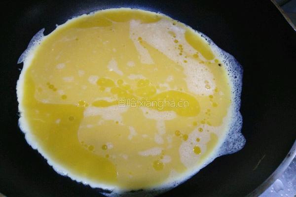 银鱼鸡蛋饼的做法图解5