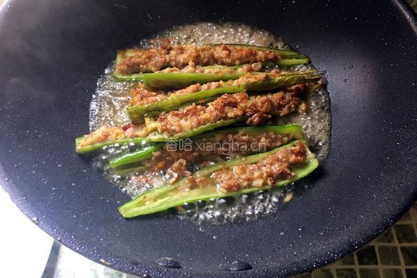肉酿青椒的做法图解10