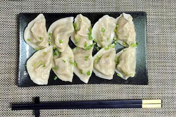 鱼肉水饺的做法图解5