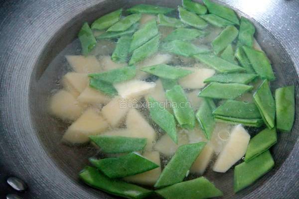 刀豆土豆的做法图解3