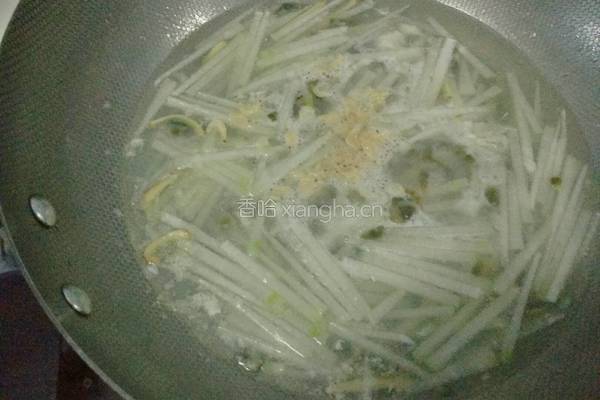 皮蛋冬瓜汤的做法图解7