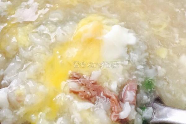 滑蛋牛肉粥的做法图解7