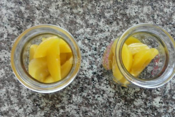 黄桃布丁的做法图解2