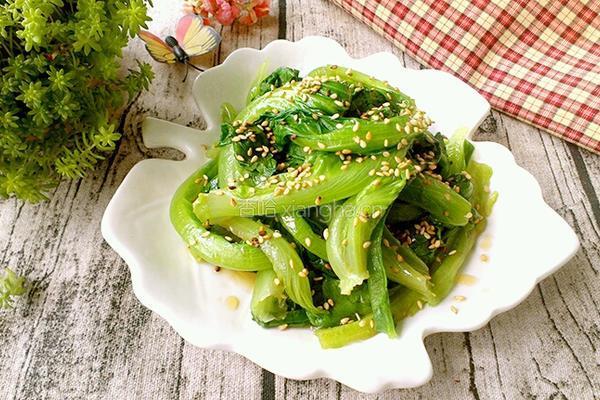 水煮生菜的做法图解4