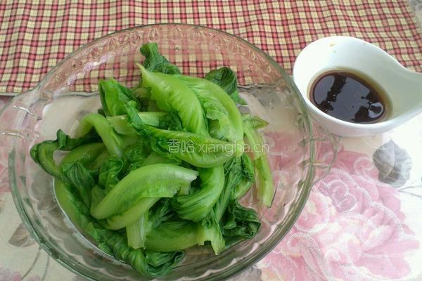 水煮生菜的做法图解3
