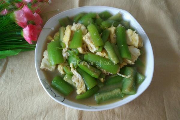 丝瓜炒鸡蛋