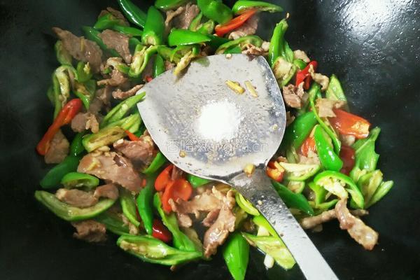 辣椒炒肉片的做法图解8