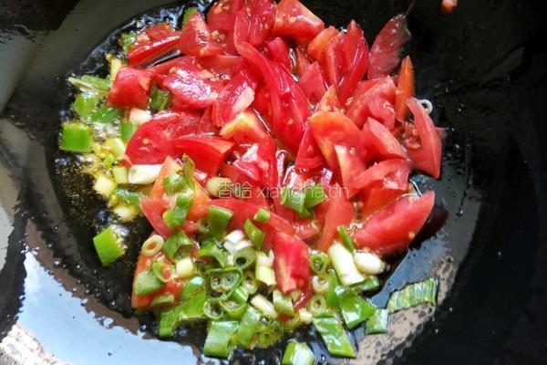 番茄鸡蛋汤面的做法图解4
