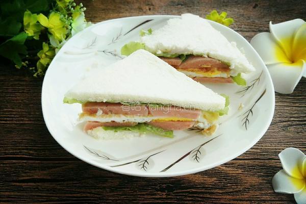 蔬菜三明治的做法图解12