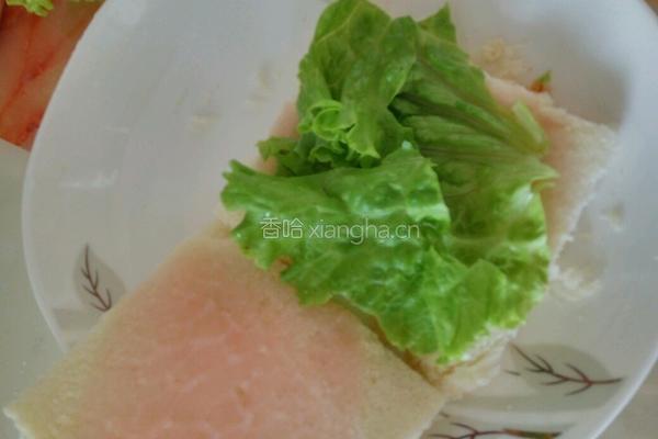蔬菜三明治的做法图解6