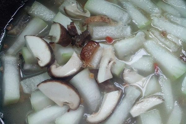 腊肉冬瓜汤的做法图解5