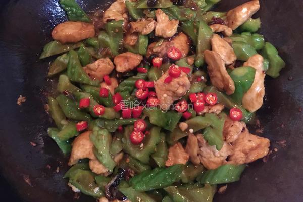 豆豉炒苦瓜的做法图解15