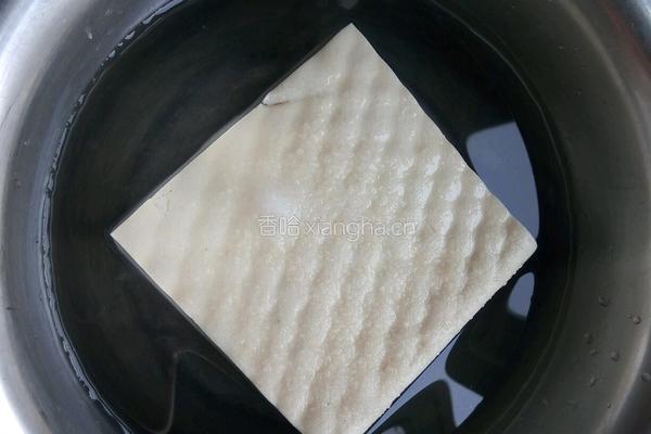 蒸肉沫豆腐的做法图解1