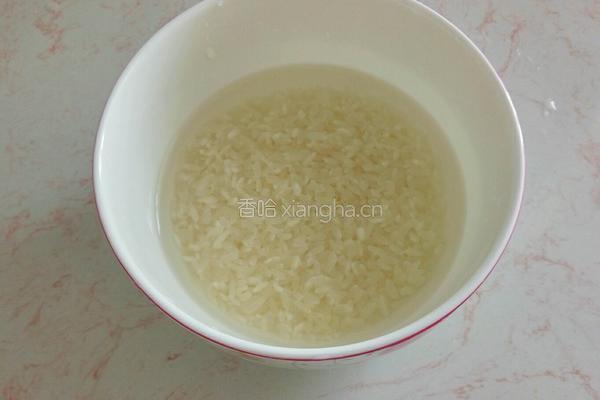 玫瑰花粥的做法图解1