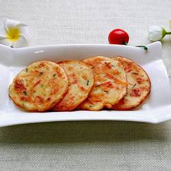 胡萝卜丝饼的做法[图]