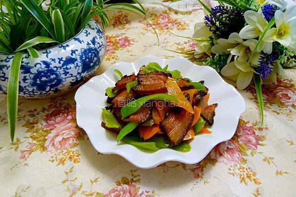 小炒腊肉的做法图解5