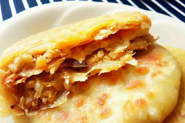 酸菜馅饼的做法图解20