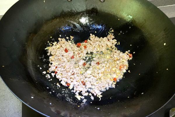 酸豆角肉沫的做法图解5