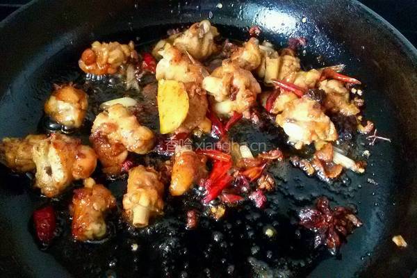 干煸鸡块的做法图解8