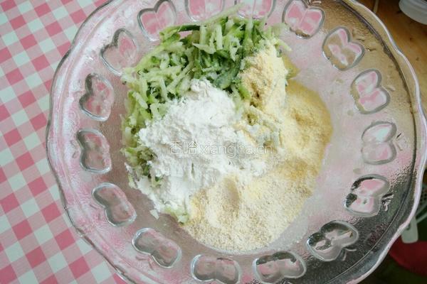 菜饼子的做法图解3