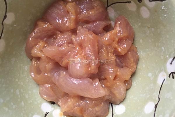 肉炒空心菜的做法图解2