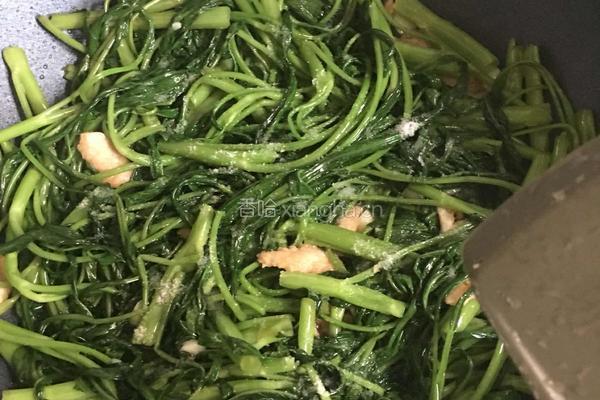肉炒空心菜的做法图解7