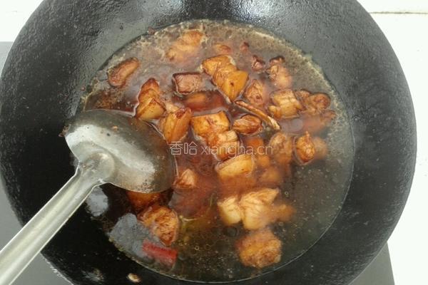 红烧肉焖蛋的做法图解6